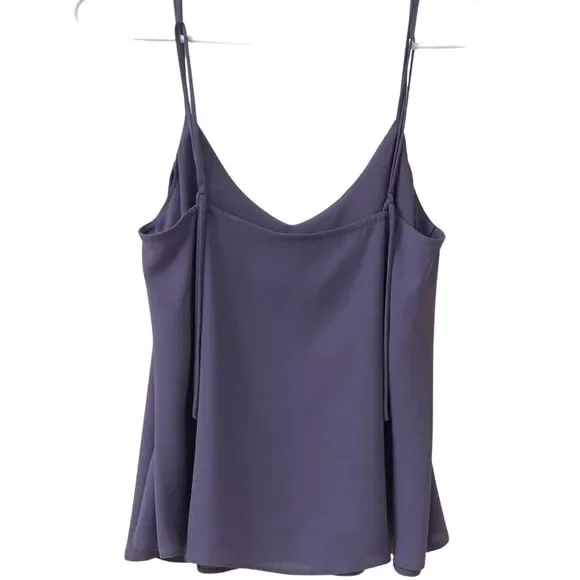 Topshop Lavender-Gray Double Strap Camisole Top Size 4 - Picture 7 of 10